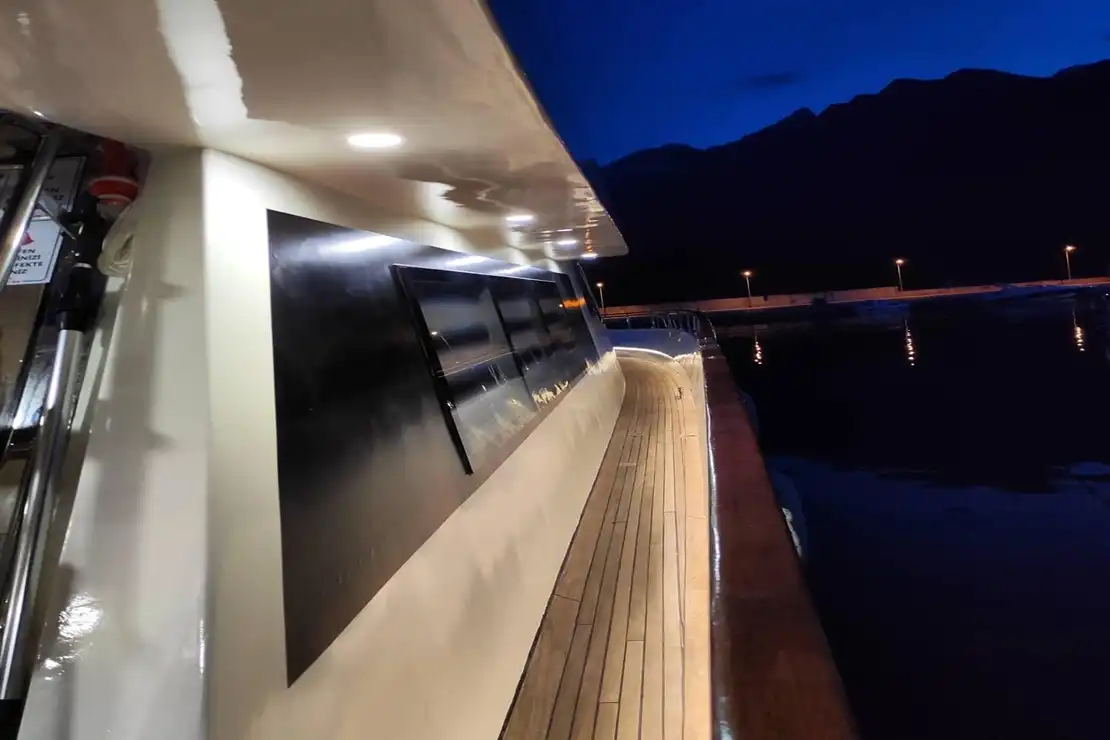Antalya Yat Kiralama 30m Özel Yapım 87